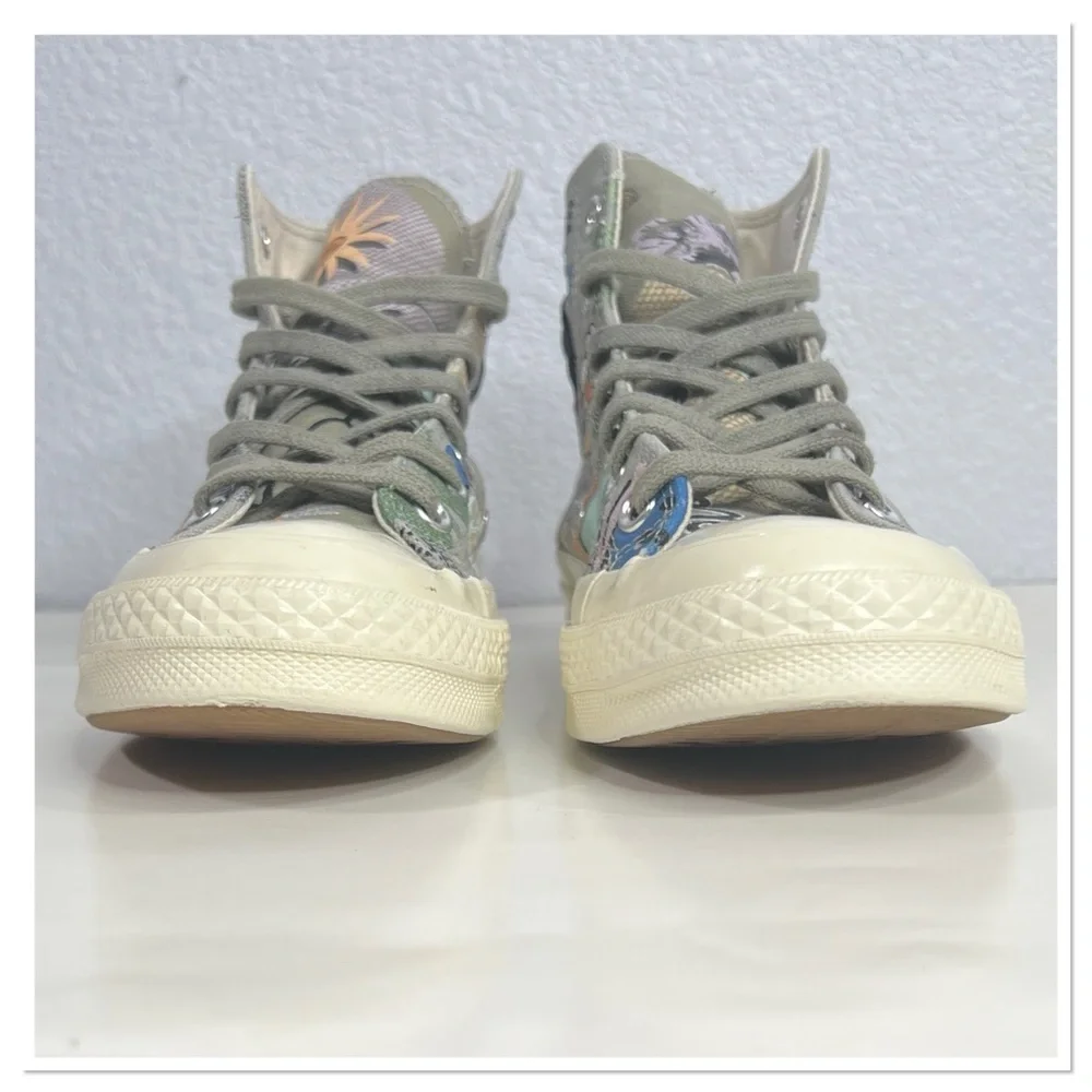 Converse Chuck Taylor All Star 70 Hi Floral Much Love Slate Egret M 5.5 / W 7.5 - Picture 2 of 12